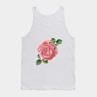 floral print rose Tank Top